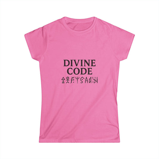 Divine Code Women's Softstyle Tee - Cyber Myth Vol. 1