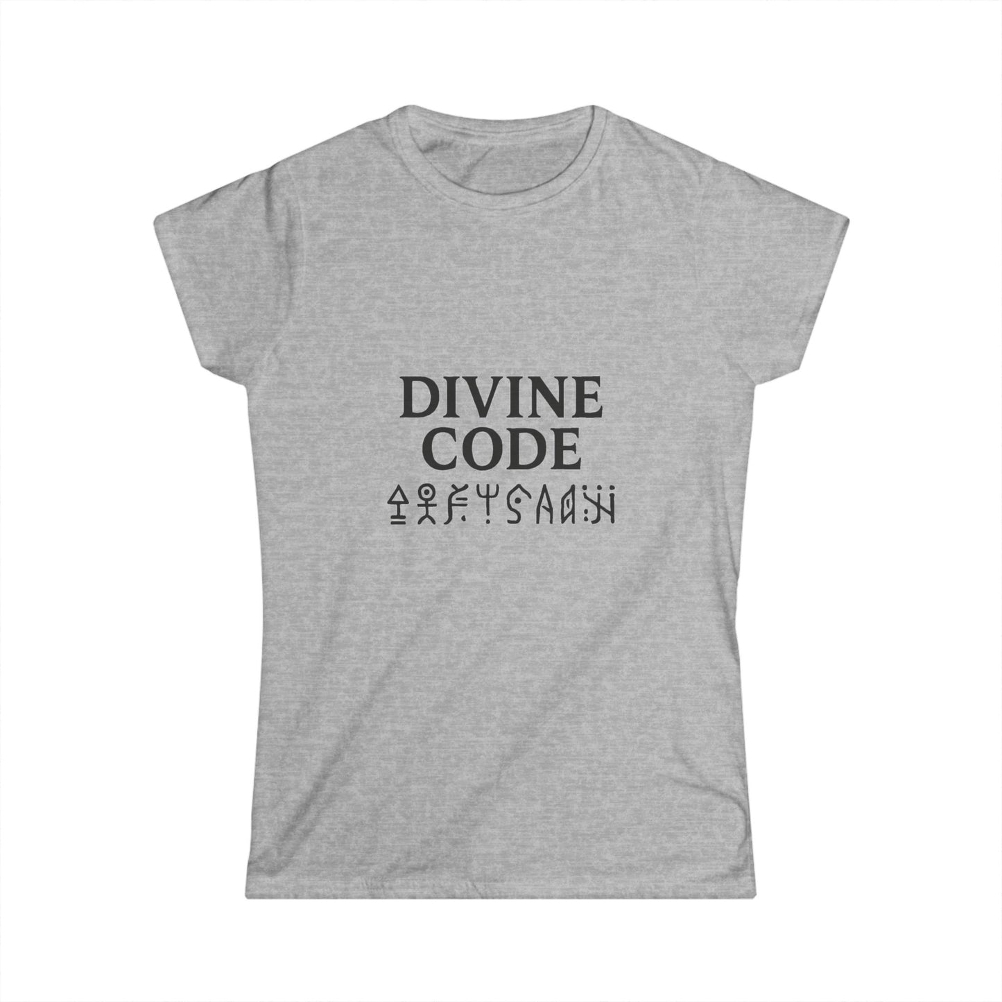 Divine Code Women's Softstyle Tee - Cyber Myth Vol. 1