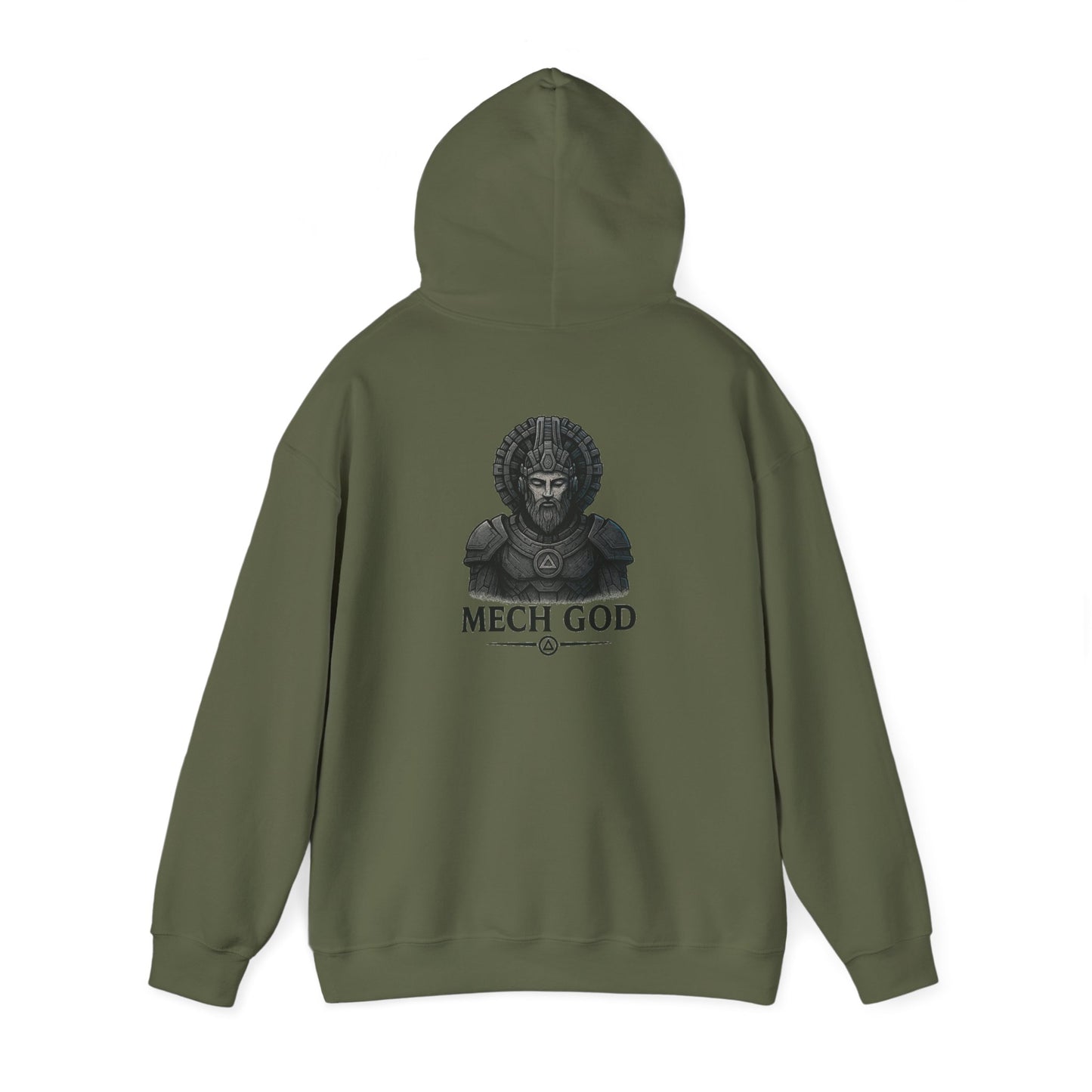 Mech God Unisex Heavy Blend Hoodie – Cyber Myth Vol. 1