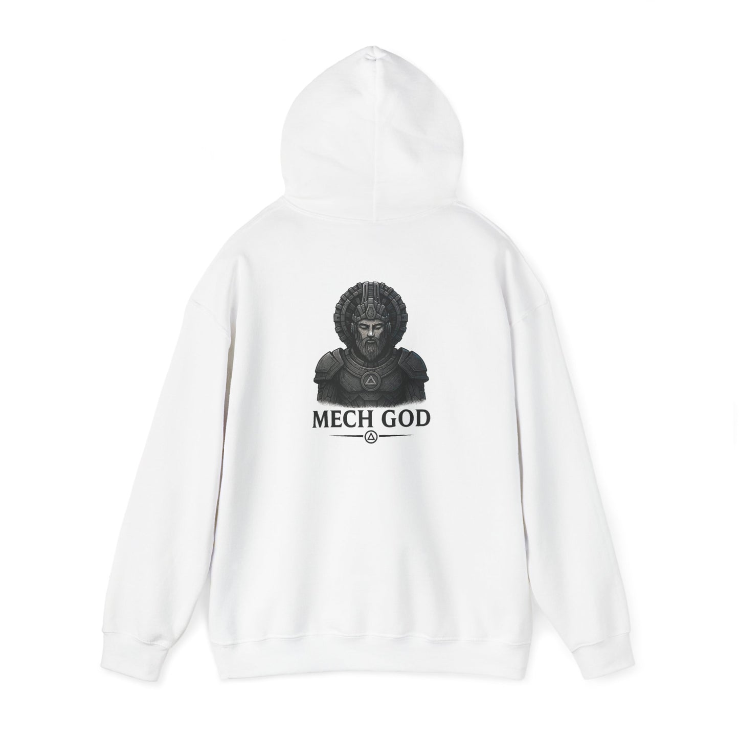 Mech God Unisex Heavy Blend Hoodie – Cyber Myth Vol. 1