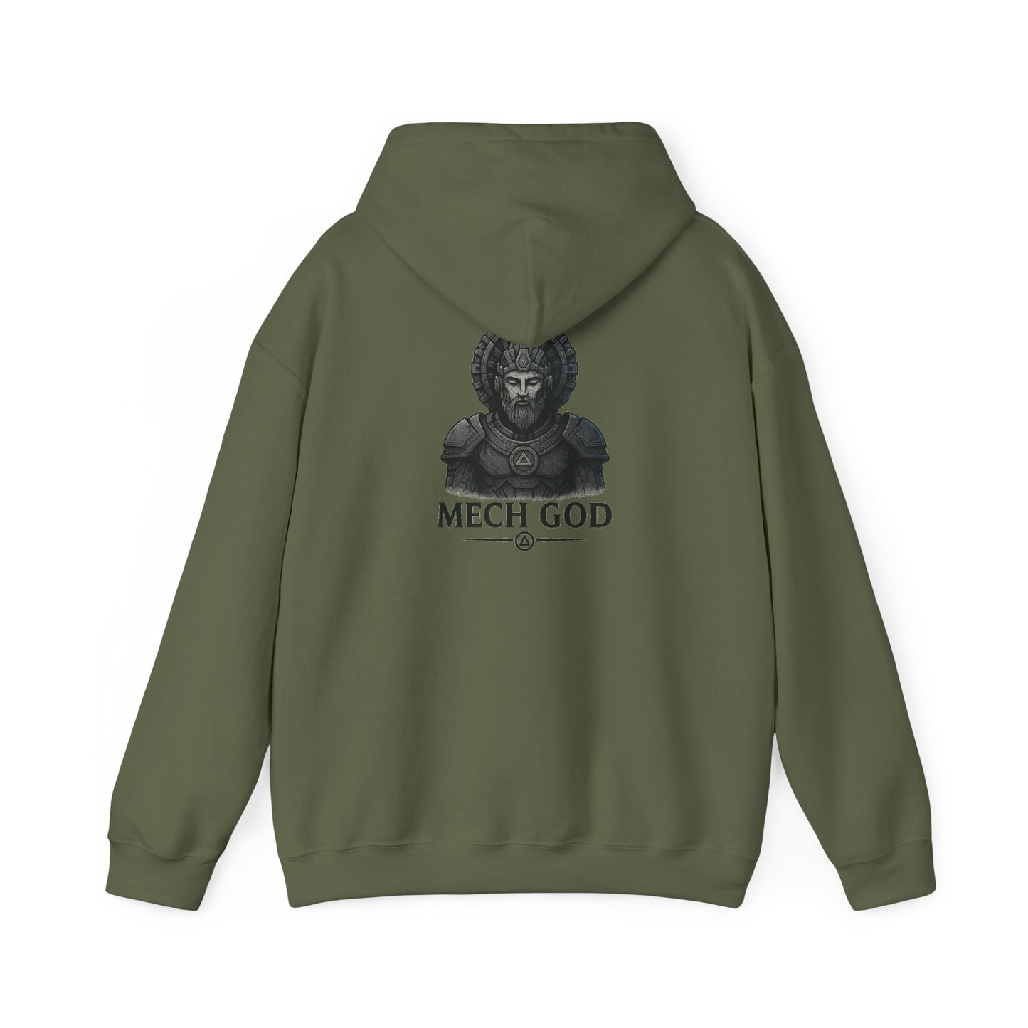Mech God Unisex Heavy Blend Hoodie – Cyber Myth Vol. 1