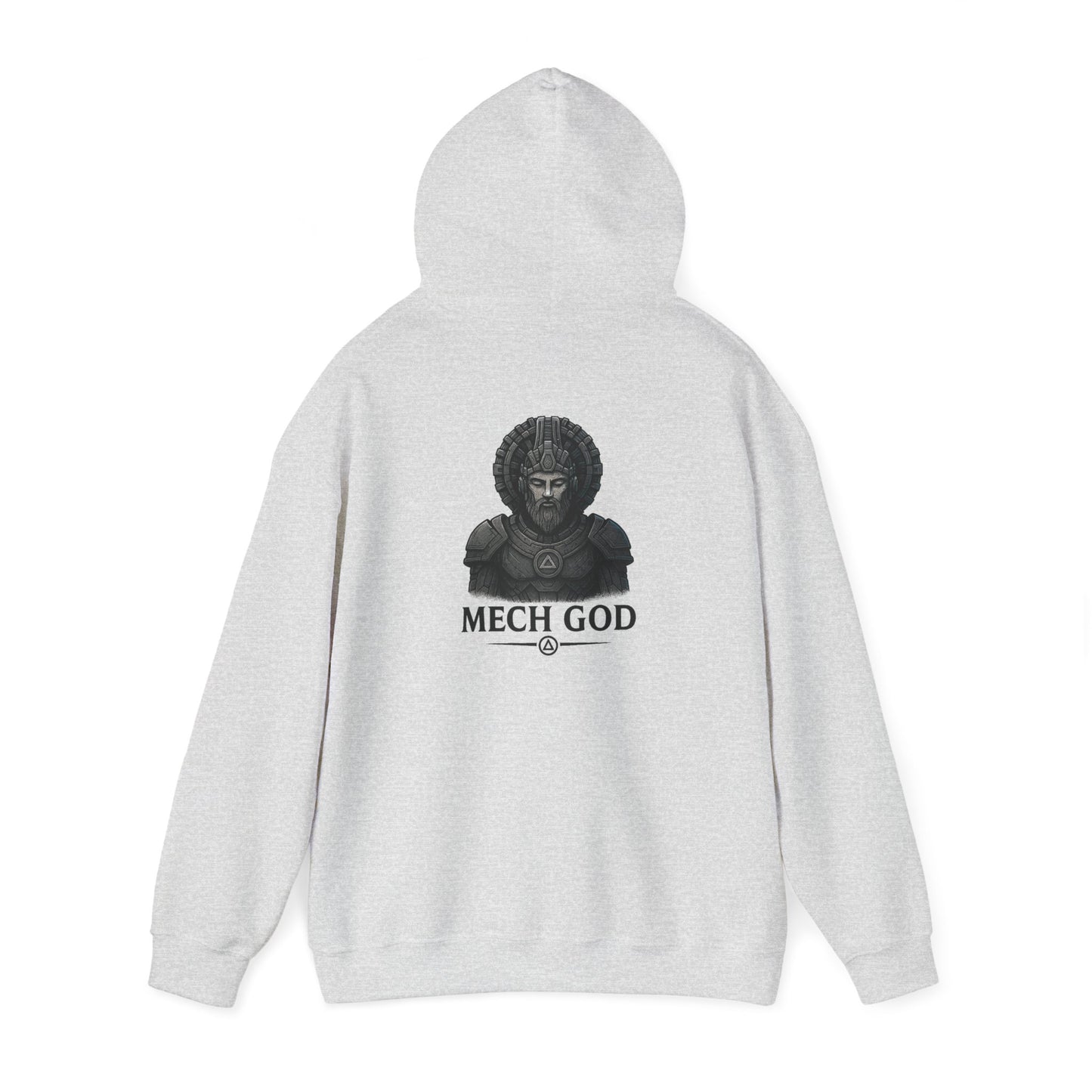 Mech God Unisex Heavy Blend Hoodie – Cyber Myth Vol. 1
