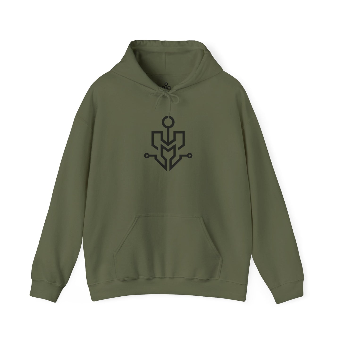 Mech God Unisex Heavy Blend Hoodie – Cyber Myth Vol. 1