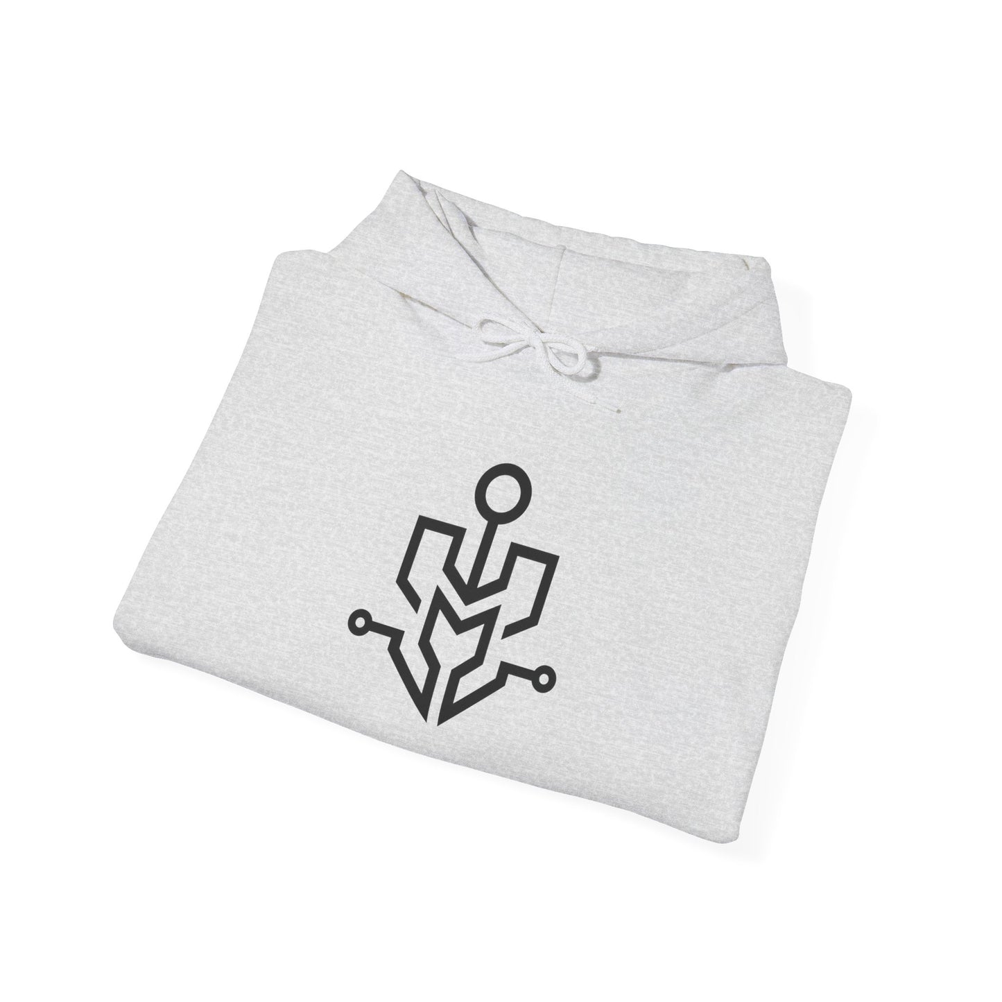 Mech God Unisex Heavy Blend Hoodie – Cyber Myth Vol. 1