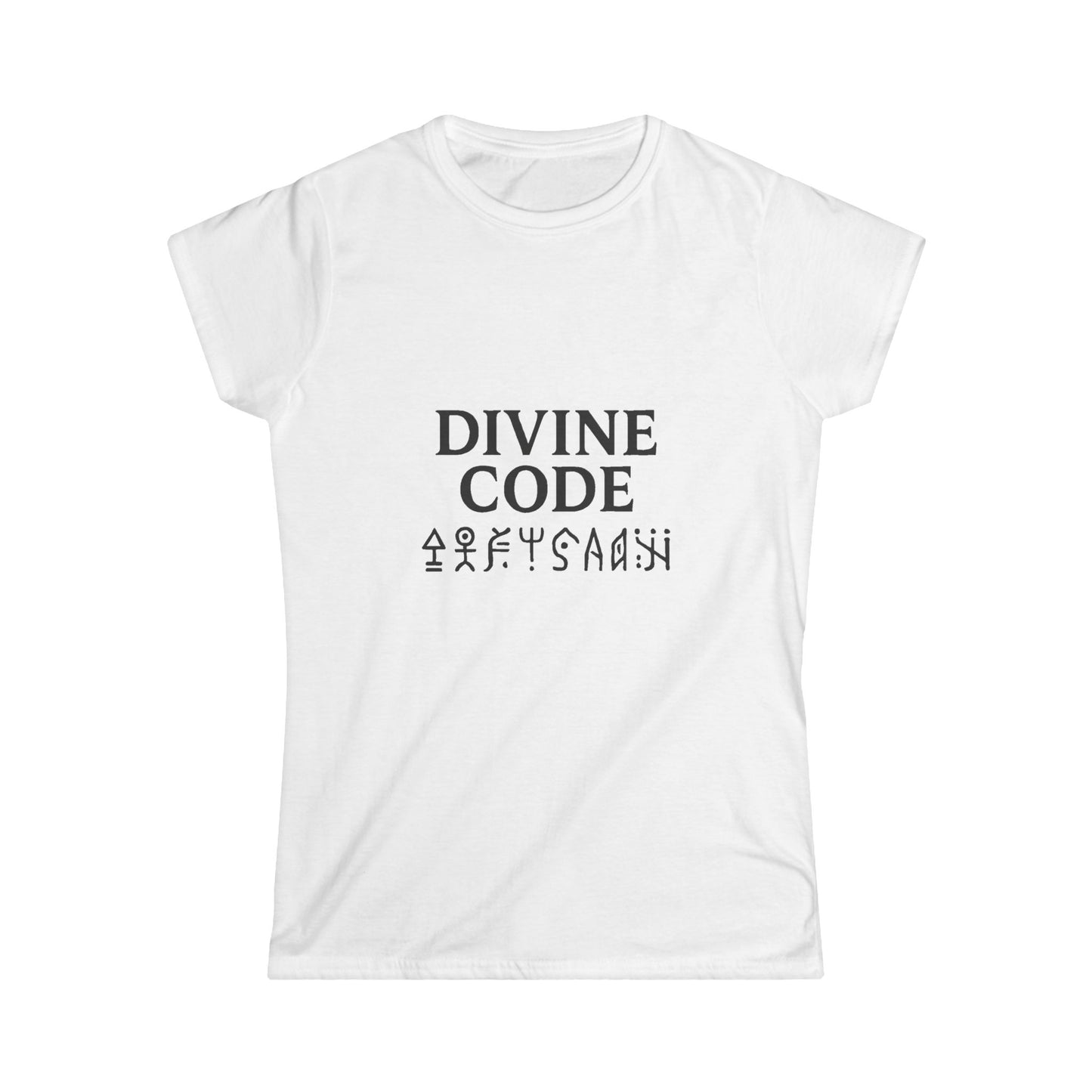 Divine Code Women's Softstyle Tee - Cyber Myth Vol. 1