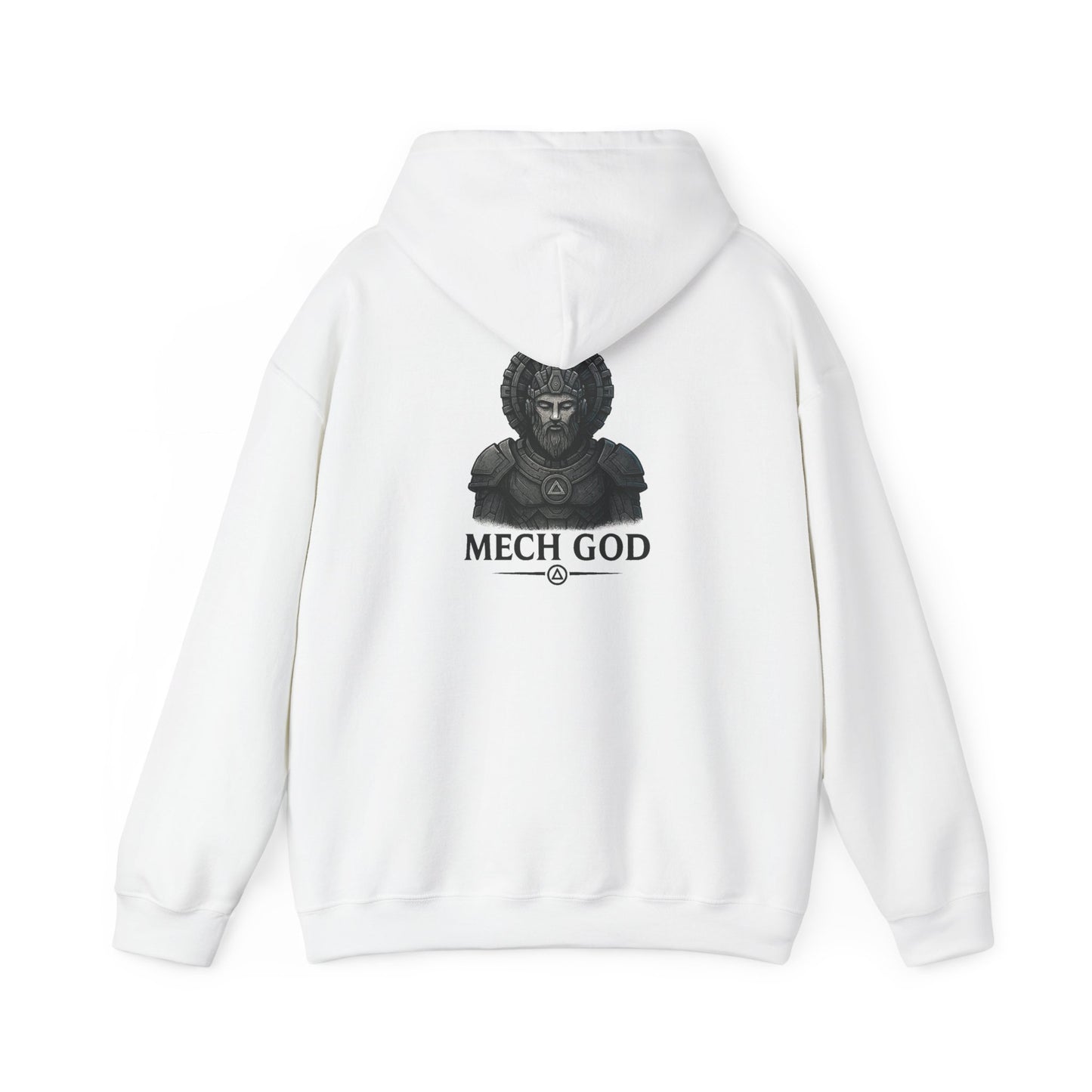 Mech God Unisex Heavy Blend Hoodie – Cyber Myth Vol. 1