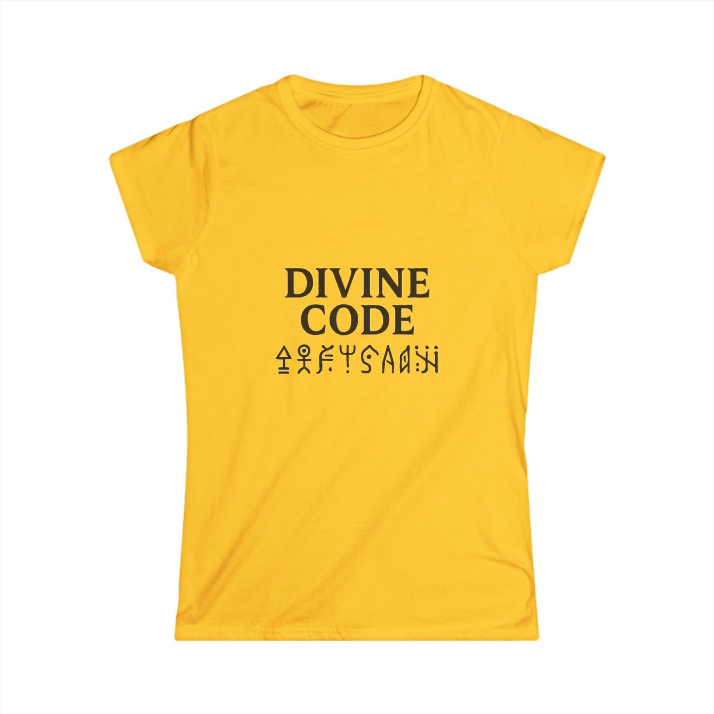 Divine Code Women's Softstyle Tee - Cyber Myth Vol. 1