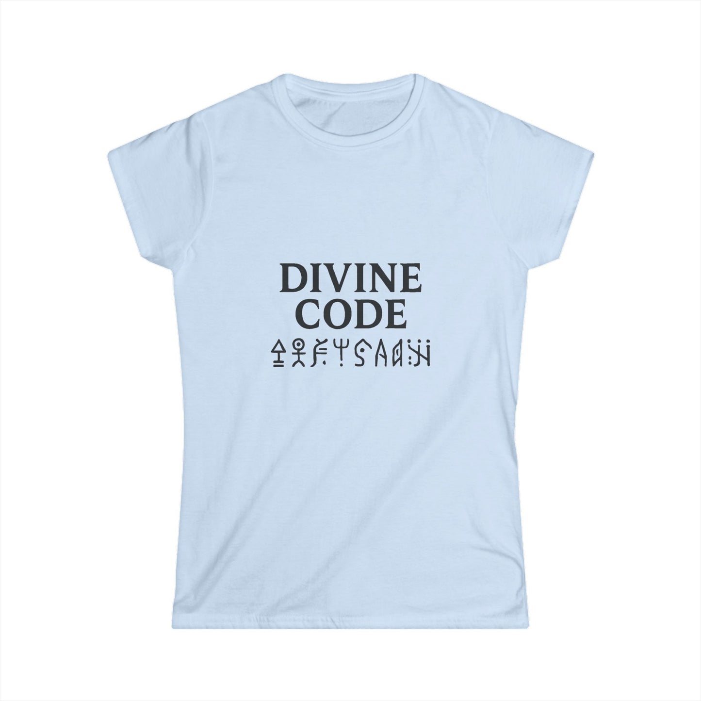 Divine Code Women's Softstyle Tee - Cyber Myth Vol. 1
