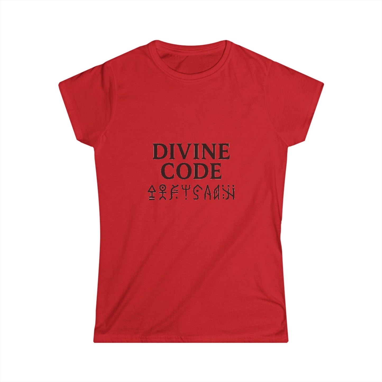 Divine Code Women's Softstyle Tee - Cyber Myth Vol. 1
