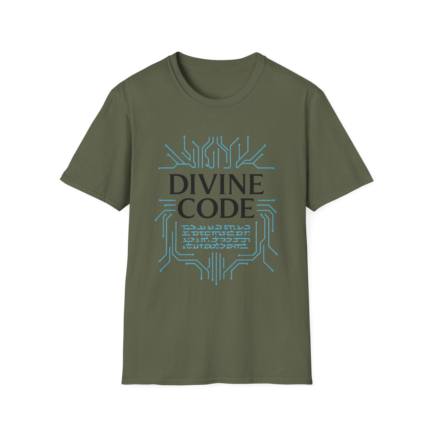 Unisex Softstyle T-Shirt - Divine Code – Cyber Myth Vol. 1
