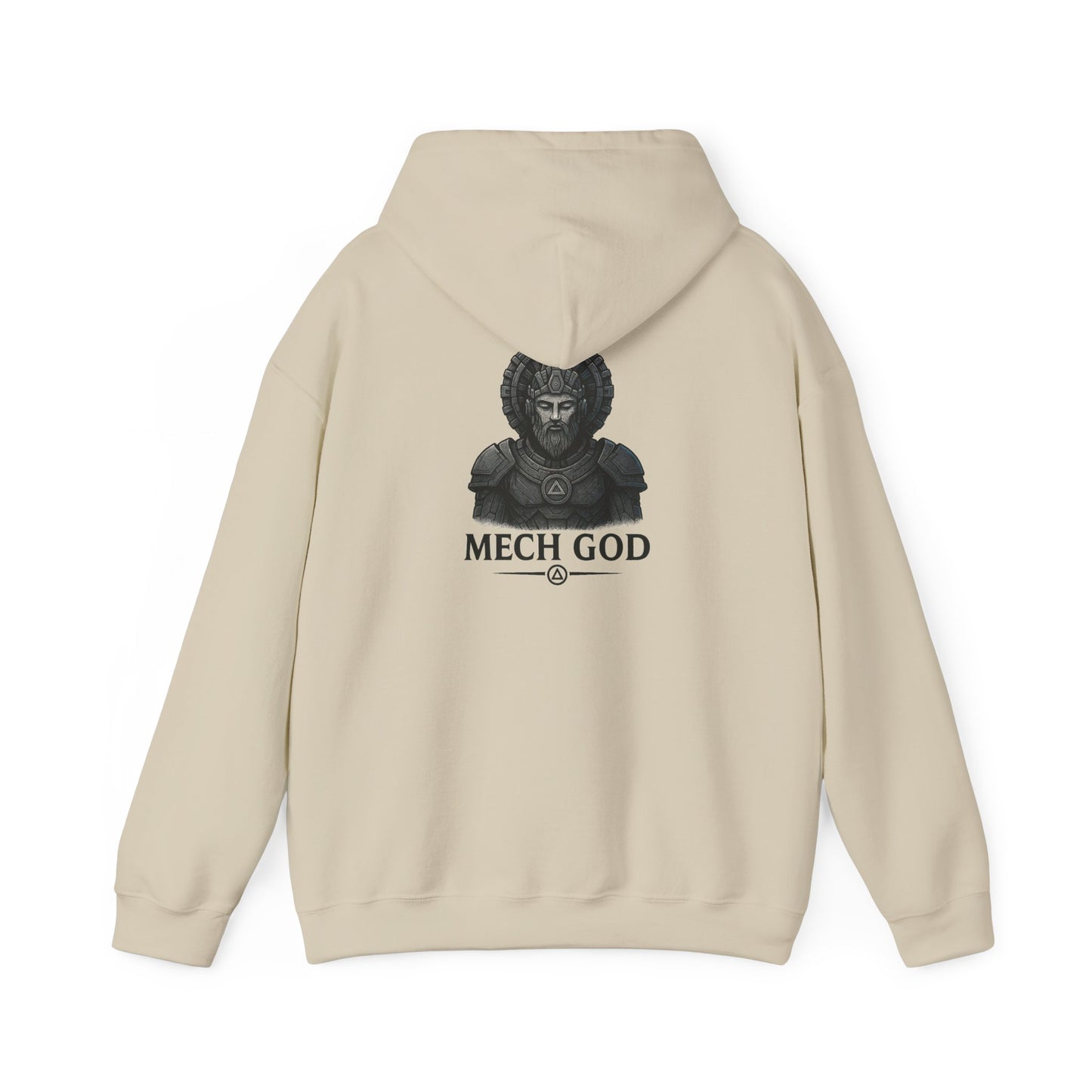 Mech God Unisex Heavy Blend Hoodie – Cyber Myth Vol. 1